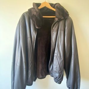 Vintage men’s bomber jacket